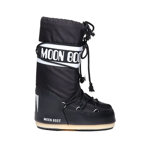 Moon Boot Icon Logo Printed Lace-Up Boots